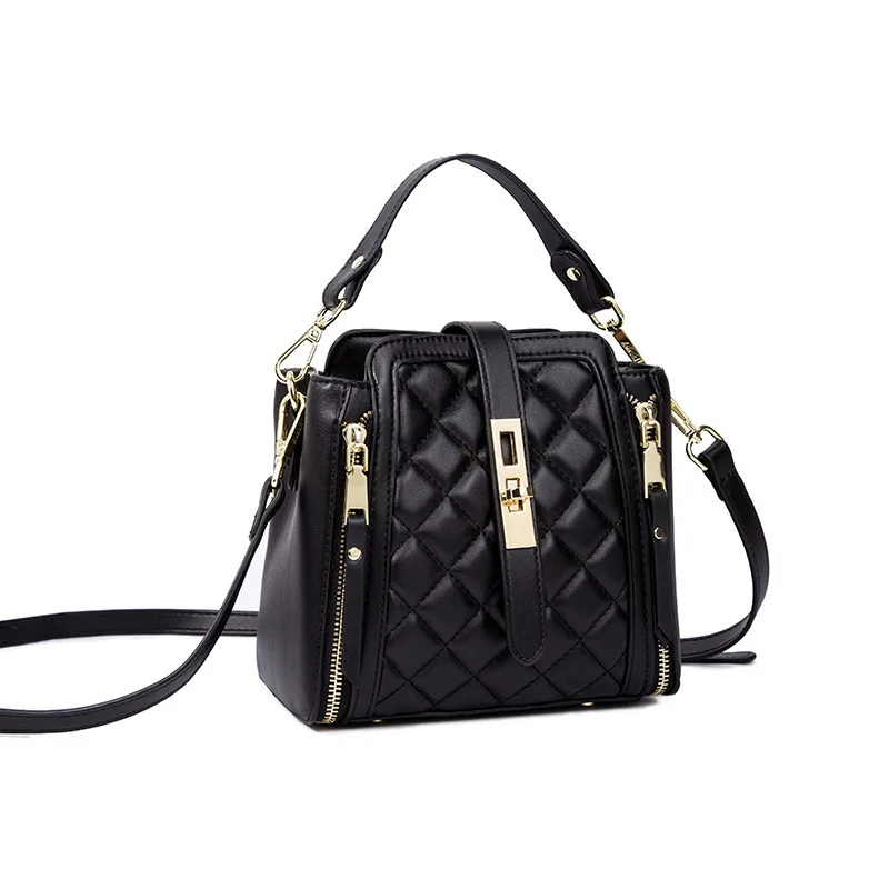 Женская сумка мессенджер из натуральной кожи вместительная Органайзер через