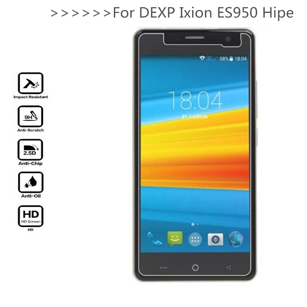 Закаленное стекло для DEXP Ixion ES950 Hipe защитная пленка на переднюю панель 9H