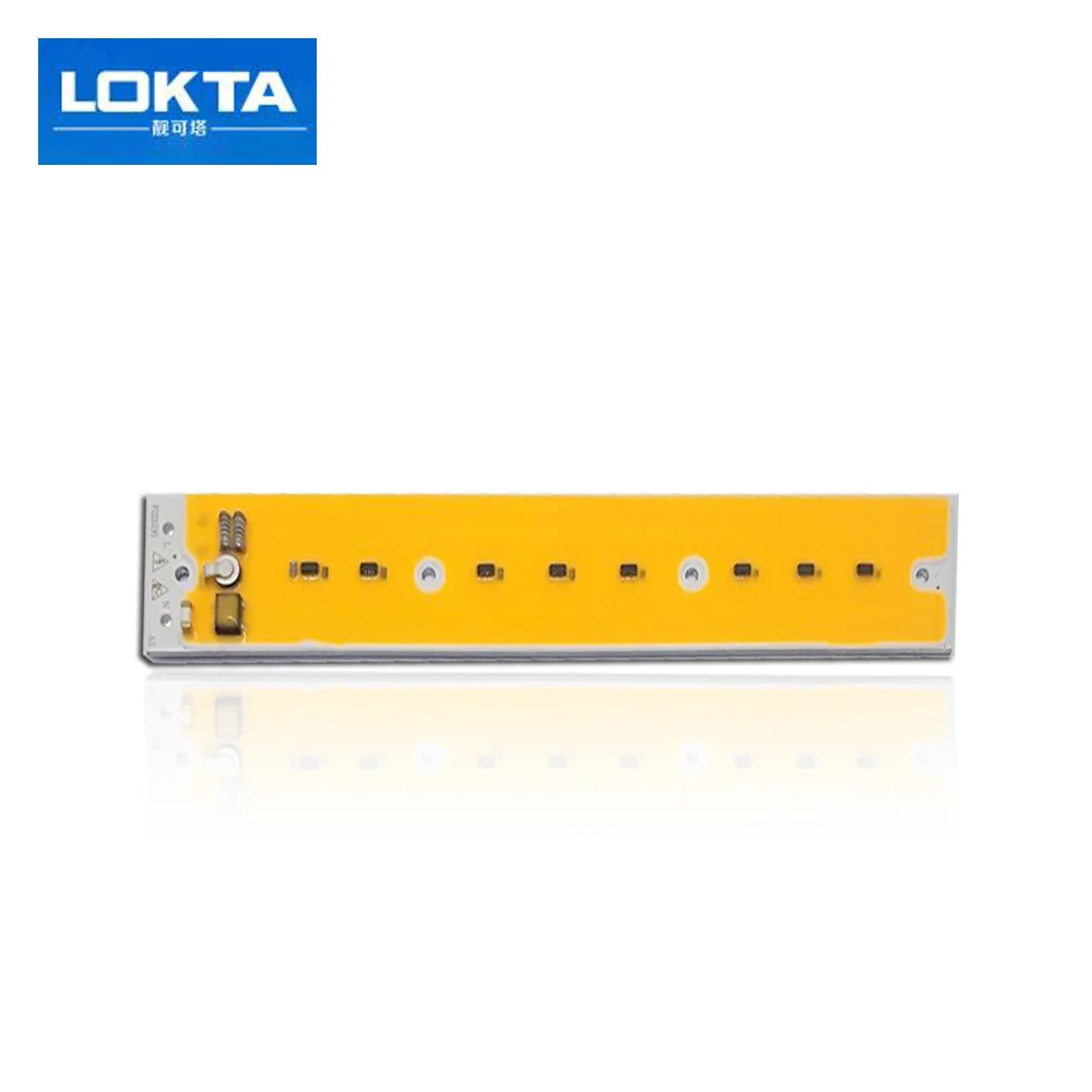 5 шт./лот COB светодиодный чип лампы 30 Вт 50 80 220 В Smart IC холодный теплый белый свет