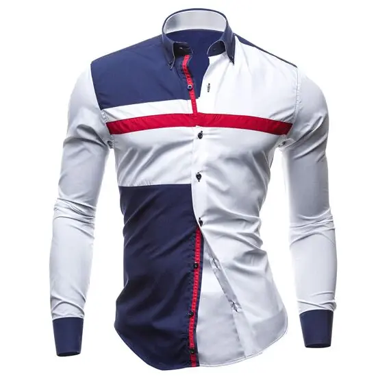 Оптовая продажа новинка Лидер продаж Мужская одежда мужская Тонкая рубашка с