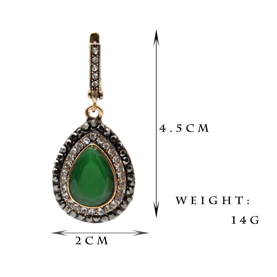 Элегантные женские наборы ювелирных изделий в античном стиле ретро золотого