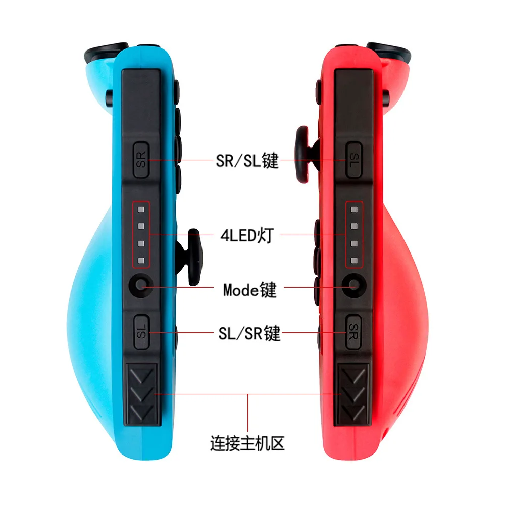 Беспроводной игровой контроллер Bluetooth Pro, джойстик с рукояткой для джойстика Joy-con(L/R) для Nintendo Switch NS Gaming Console type C Cable