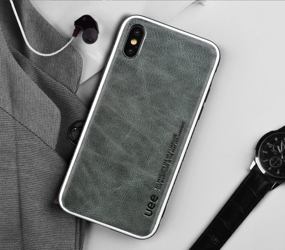 Модный чехол для телефона из натуральной кожи для iPhone X, XS, XR, все включено, Ретро мягкий чехол, защитный чехол для iPhone 6 plus, 7, 8, 8plus