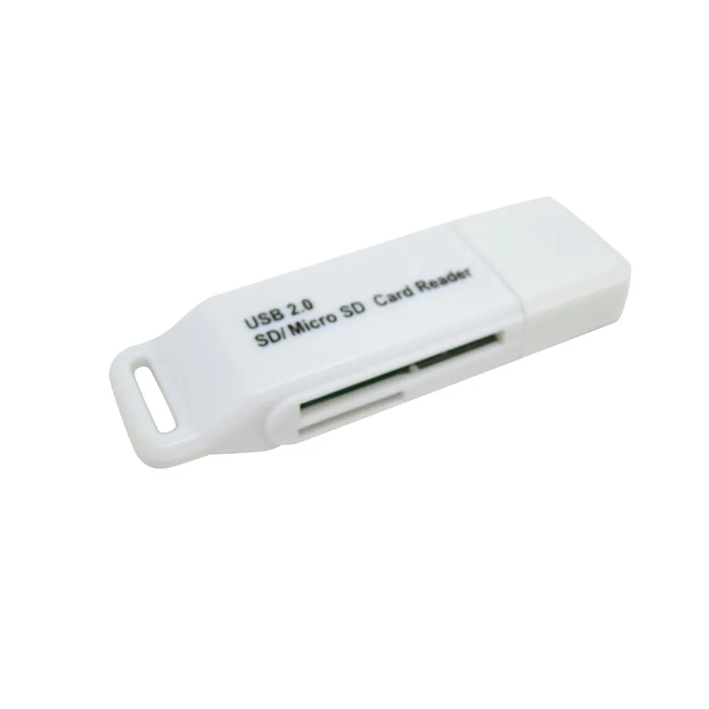 Высокоскоростной считыватель карт USB 2 0 MicroSD MicroSDHC/T Flash компактный картридер