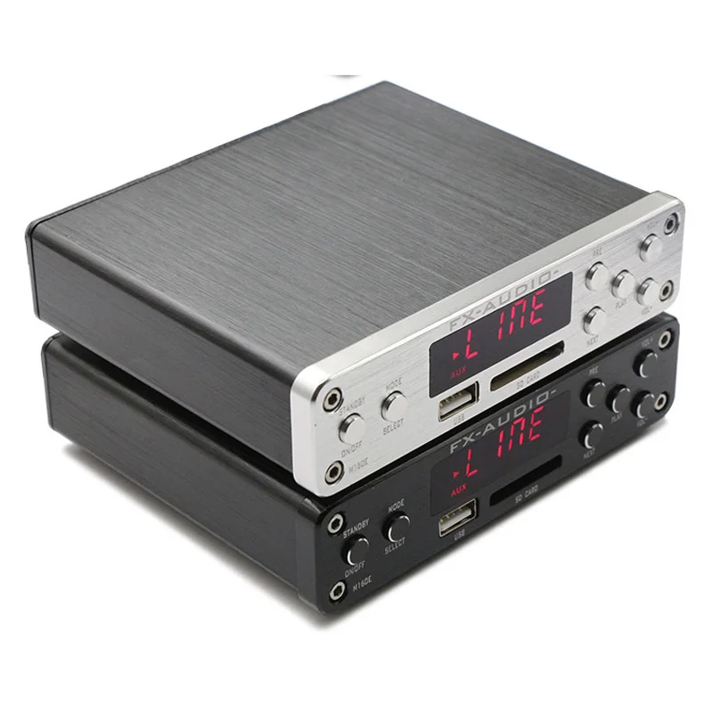 FX Audio M 160E Bluetooth 4 0 цифровой аудио усилитель 160 Вт * 2 USB/SD/AUX/PC USB Loseless плеер для