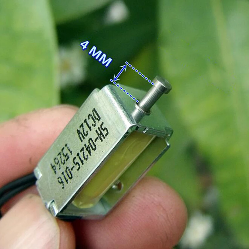 1 шт типа через ударного двухтактный DC12V прямое действие Электромагнит Магнитные