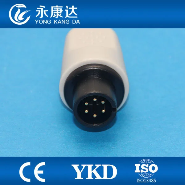 GE медицинский 6pin ЭКГ монитор пациента магистральный кабель для Ана/IEC 3 leadwires с CE &