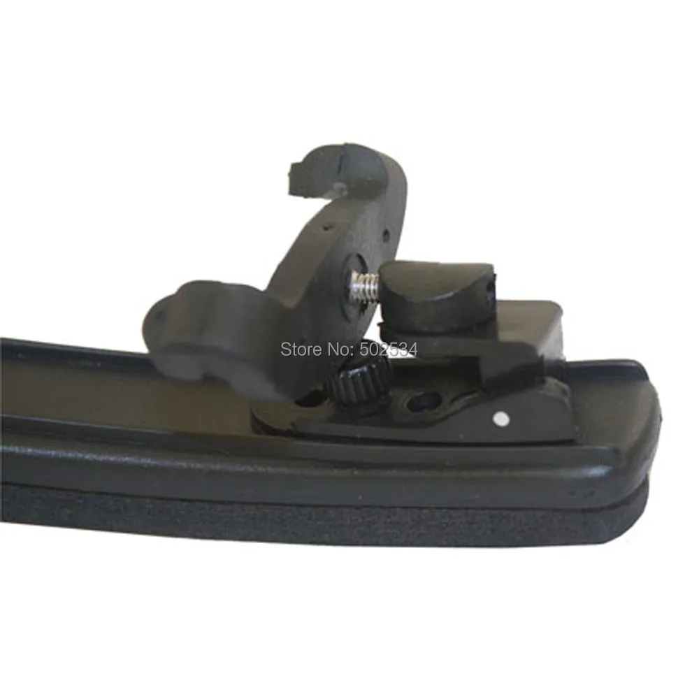 Новинка 4/4 черная Скрипка для отдыха на плече полностью регулируемая как высота