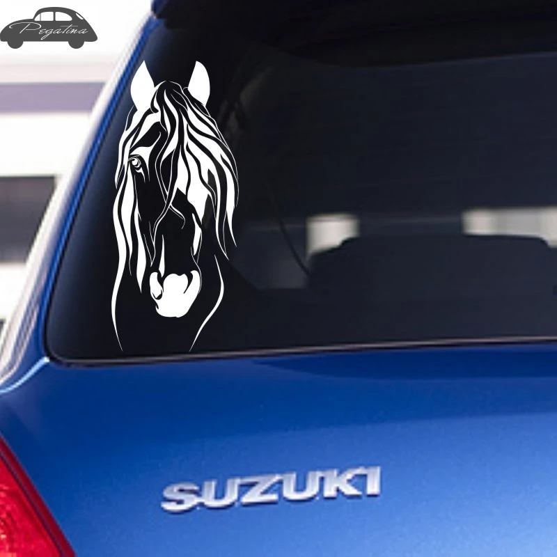 Horse Head Decal Sticker Car Posters Vinyl Wall Decals Door Decor Mural | Автомобили и мотоциклы