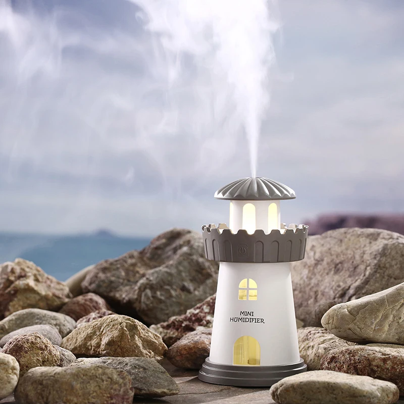 JOERIC Lighthouse ультразвуковой увлажнитель воздуха USB увлажнители со светодиодной