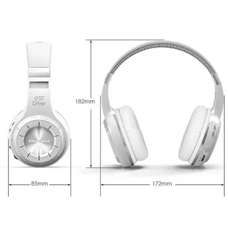 Микро FM радио V4.1 наушники вкладыши 2017 для Bluedio H + Bluetooth гарнитуры стерео