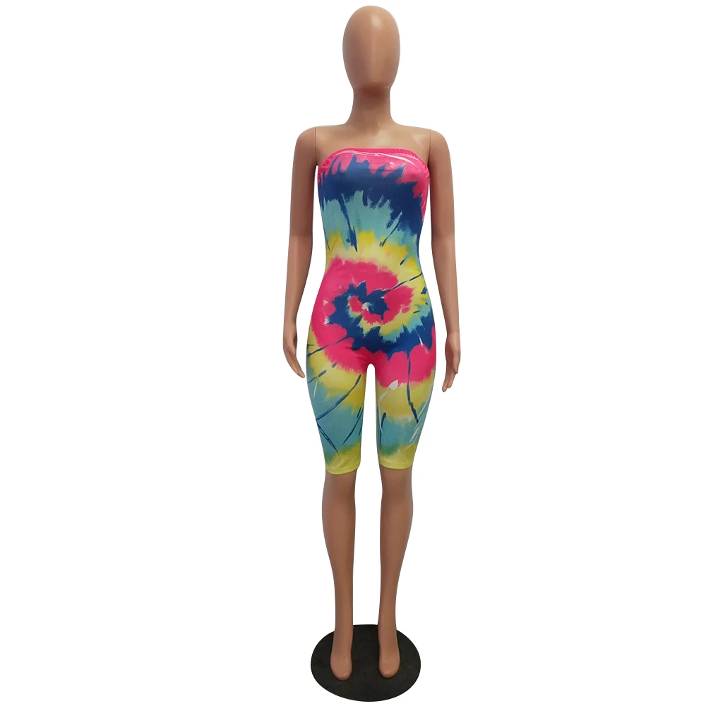 

Women Lady Sexy Strapless Wrap Chest Backless Tight Fitting Jumpsuits Skinny Playsuits Rompers Bodysuits Sexy Bodycon Outfits