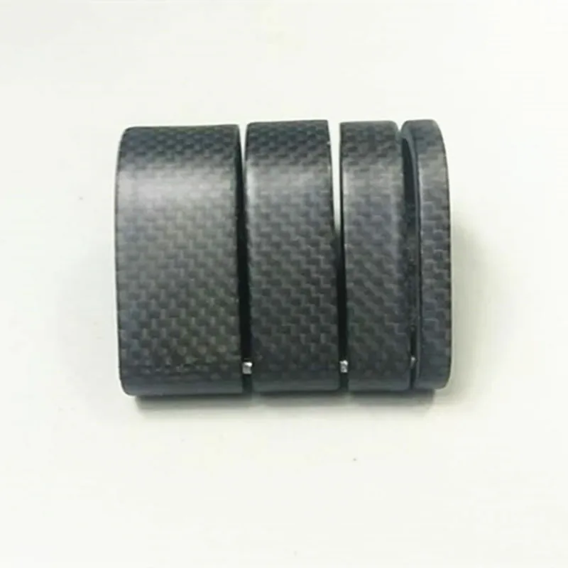 Набор накладок для велосипедной гарнитуры 28 6 углеродная волоконная шайба