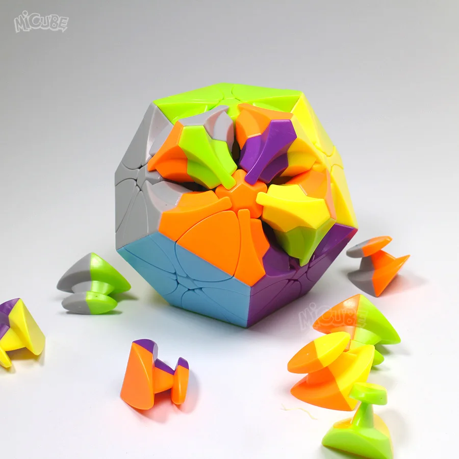 Moyu Rediminx Cube 3x3, магический куб 3x3x3, скоростная головоломка, слива, 12 Сторон, Megaminxs, игрушки для детей, Cubo Magico Megaminxs