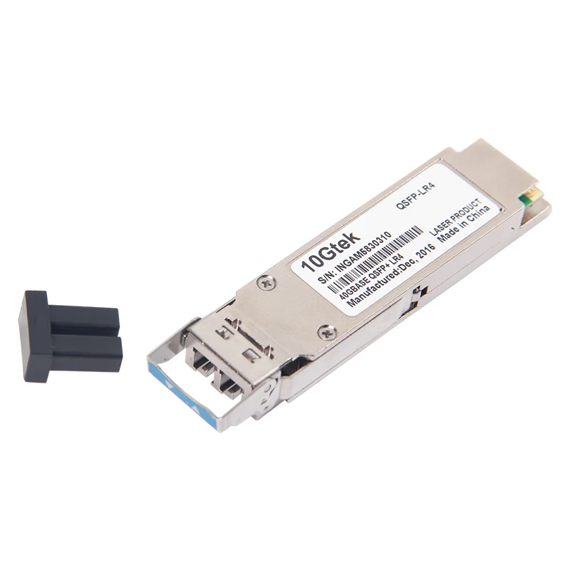 QSFP + приемопередатчик 40 ГБ волоконно оптический модуль 10 км 40GE LR4 JIN 40G для
