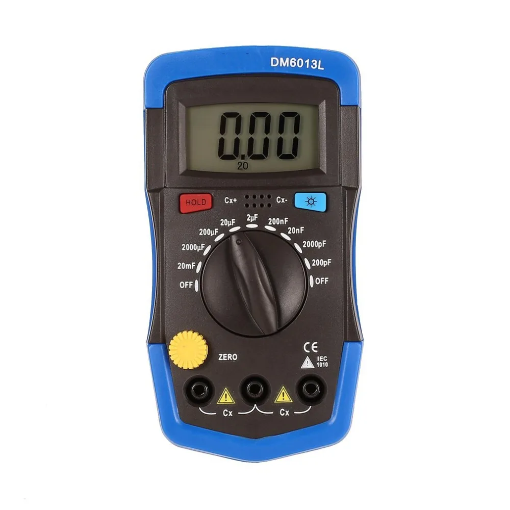 DM6013L электроника Capacitance esr Meter измеритель емкости lc meter тестер конденсаторов capacitor