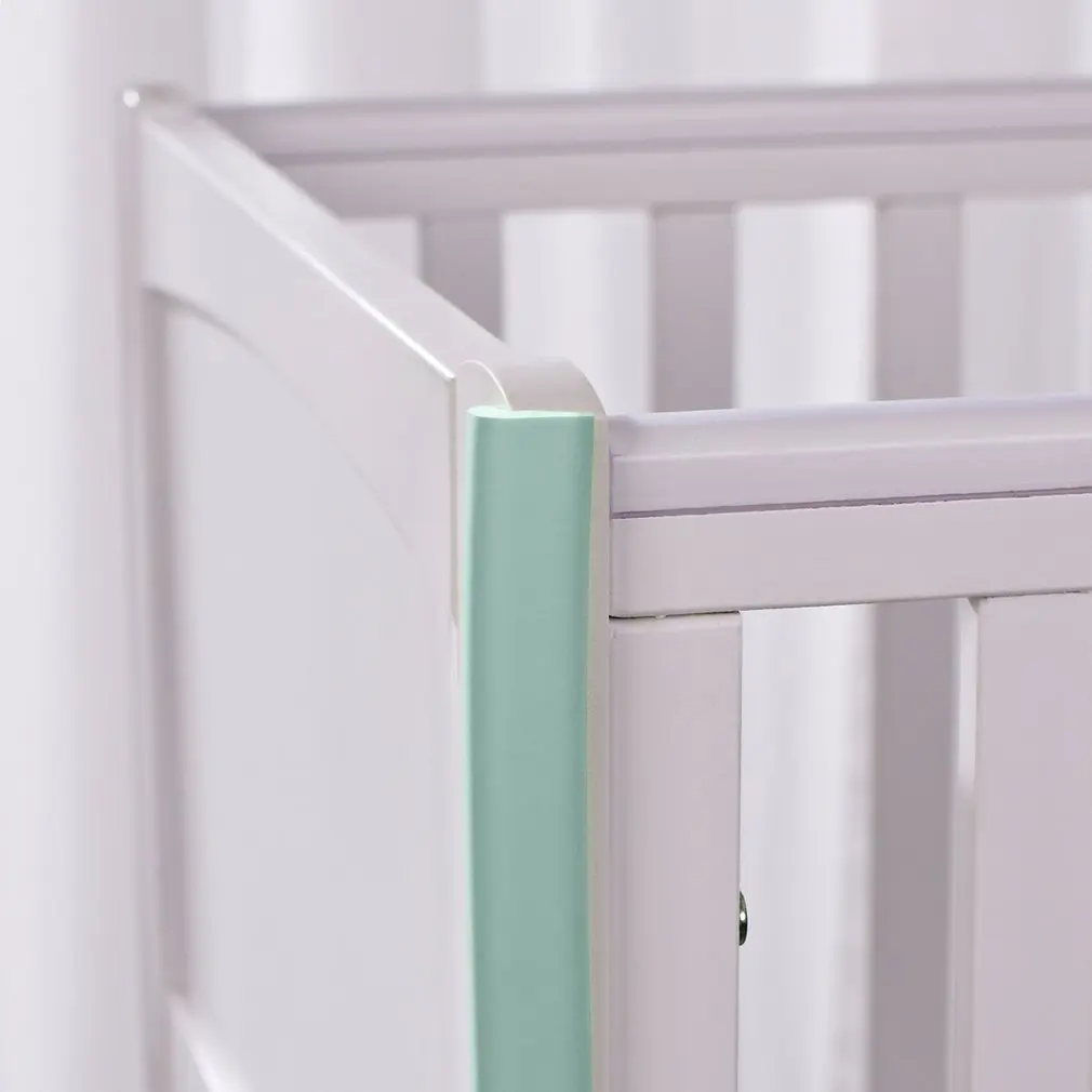 Borde de mesa en forma de U de 2M, protecciones de esquina, goma gruesa, cubierta de escritorio para muebles, protectores de espuma, protecci&oacute;n de parachoques de seguridad para beb&eacute;s-1