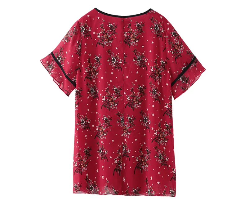 TUHAO блузки женские большие размеры 10XL 9XL 8XL женские элегантные офисные женские блузки с принтом рубашка Топ Большой Размер 7XL 6XL ткань MS07