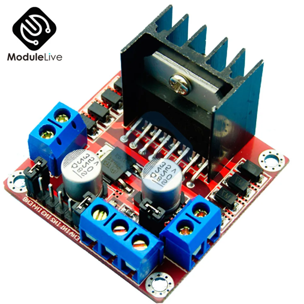 Модуль платы управления шаговым двигателем L298N для Arduino|Драйвер двигателя| |