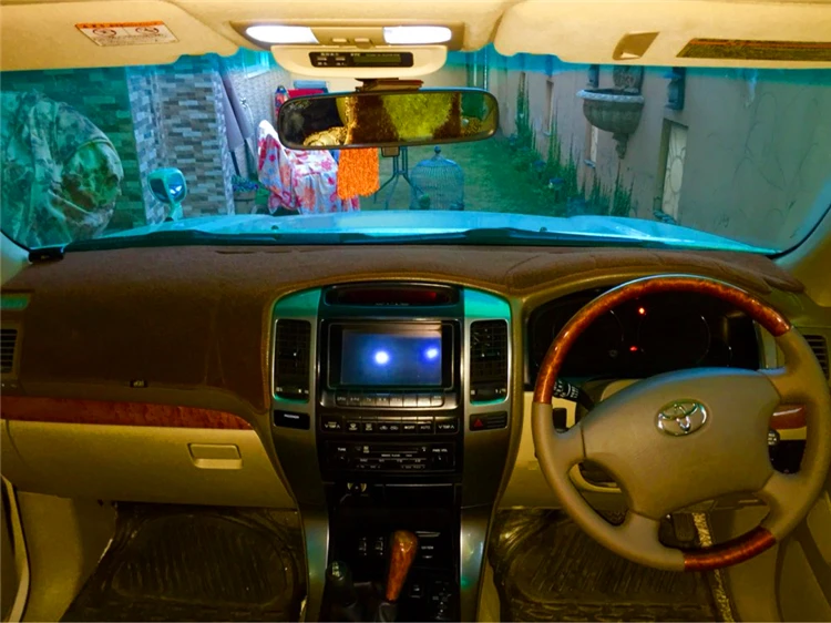 Автомобильные аксессуары для автостайлинга крышка приборной панели toyota prado j120 2002