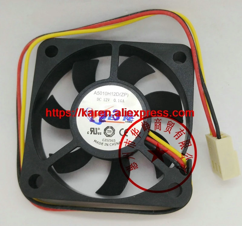 Новый оригинальный FONSONING 5 см 5010 FSY50S12H A5010H12D(ZP) 12 В 3-проводной охлаждающий