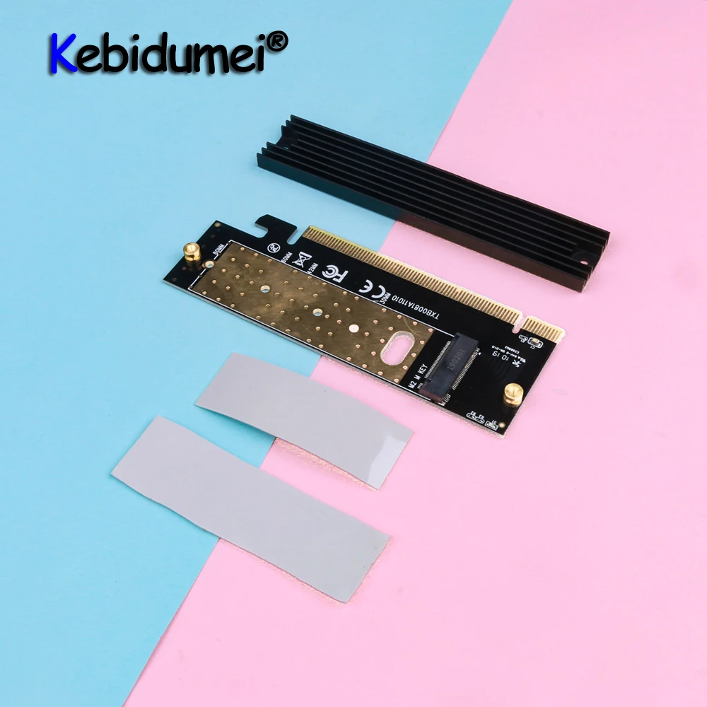 Портативный M.2 NVMe SSD NGFF к PCIE 3 0 X16 X4 адаптер M ключ интерфейс Расширительная карта