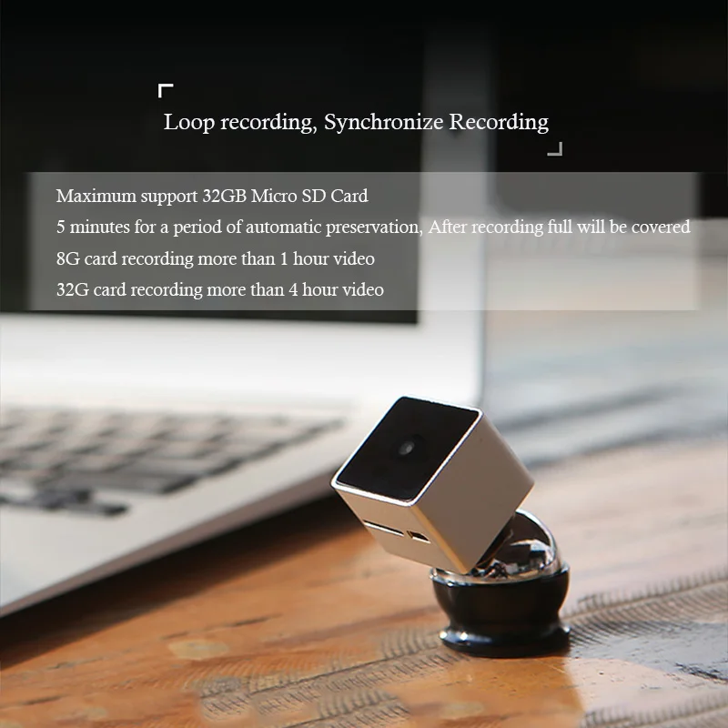 1080P HD Camcorders Full Mini Camera Motion Detection Cameras Portable Mirco Recorder DVR Loop Video Magnetically Fixed | Электроника