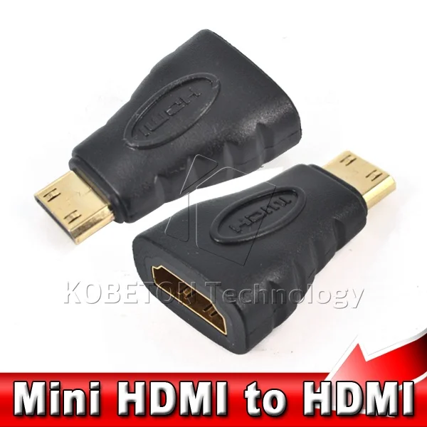 Мини HDMI совместимого адаптера мини муфтовый стыковочный на обоих концах для