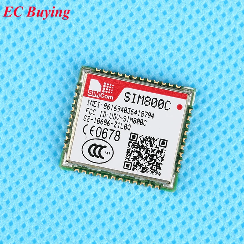 Новый оригинальный двухдиапазонный GSM / GPRS модуль SIM800C Беспроводная фотография