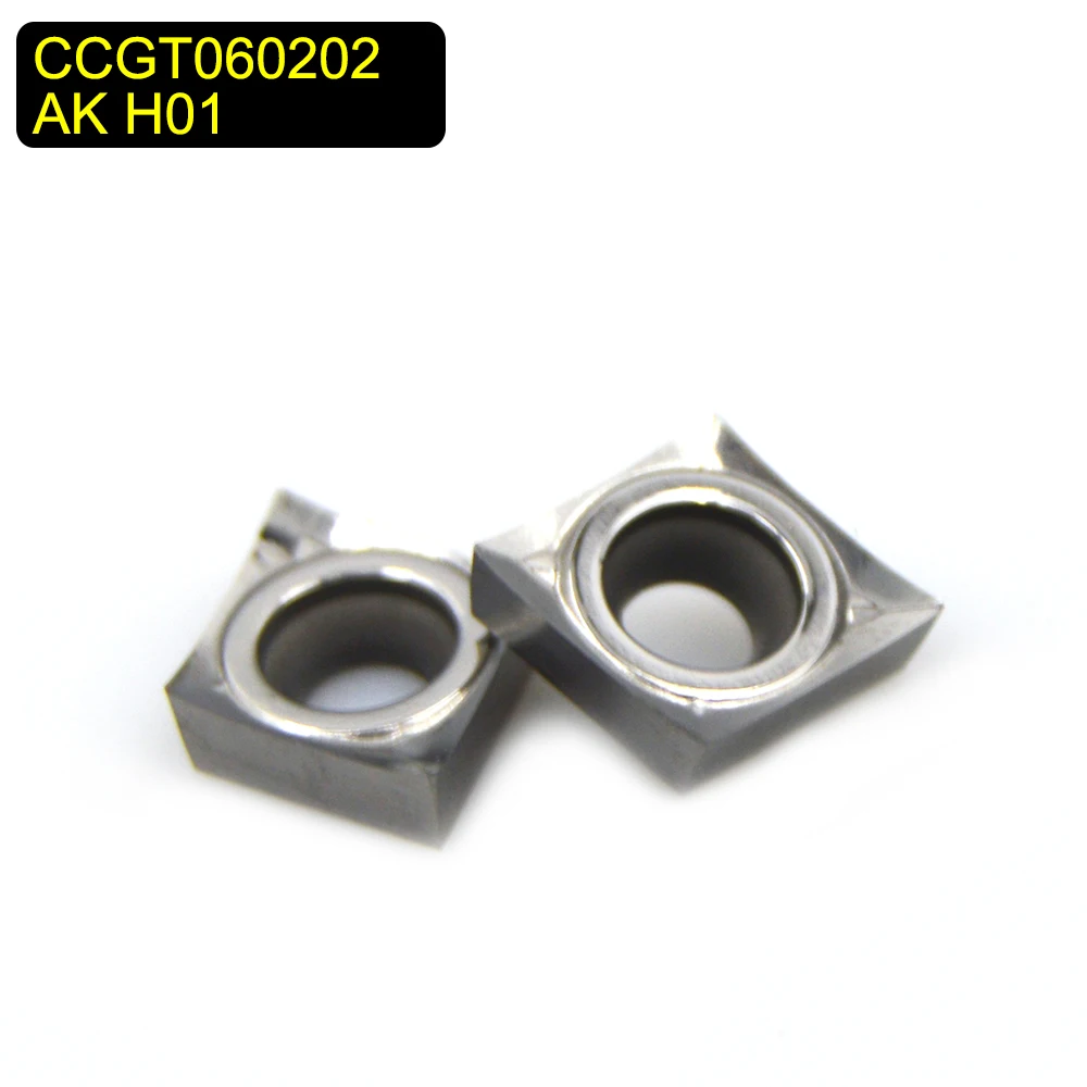 10 шт./компл. DFUTE CCGT060202 AK H01 CCGT32.50 Сменные внутренняя мельница фрезерно ЧПУ Токарный