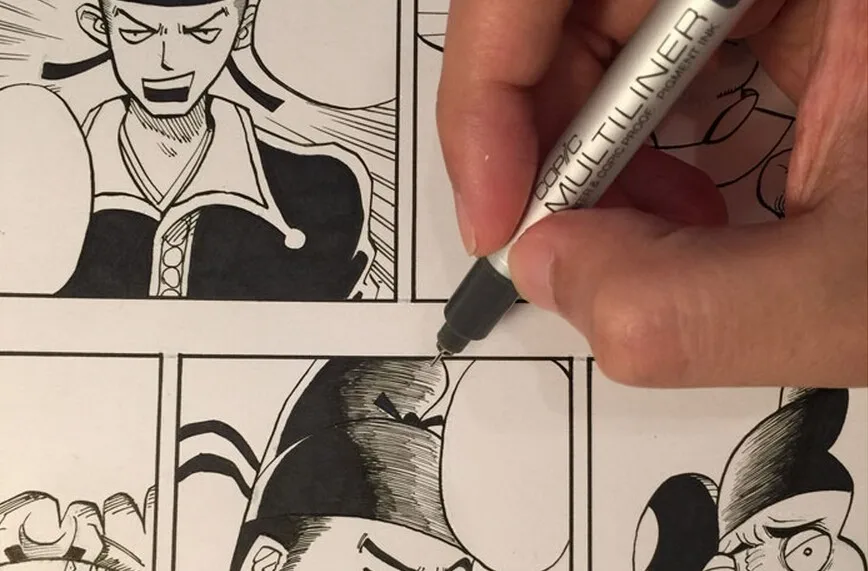 Copic Multiliner Классический Водонепроницаемый игла/крюк линия/эскиз маркер ручка черный дизайн мультфильм Специальный рисунок искусство