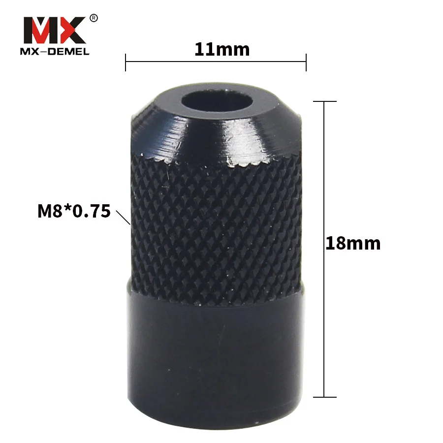 1 шт. M8x0.75 электрический шлифовальный Универсальный цанговый патрон для