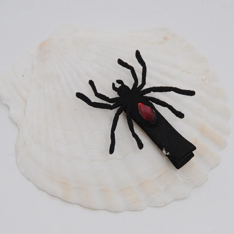 New 1 Pair Fashion Wings Spider Hairpins Halloween fashion Hair Clips Girls Costume Dress-up 2019 | Grips