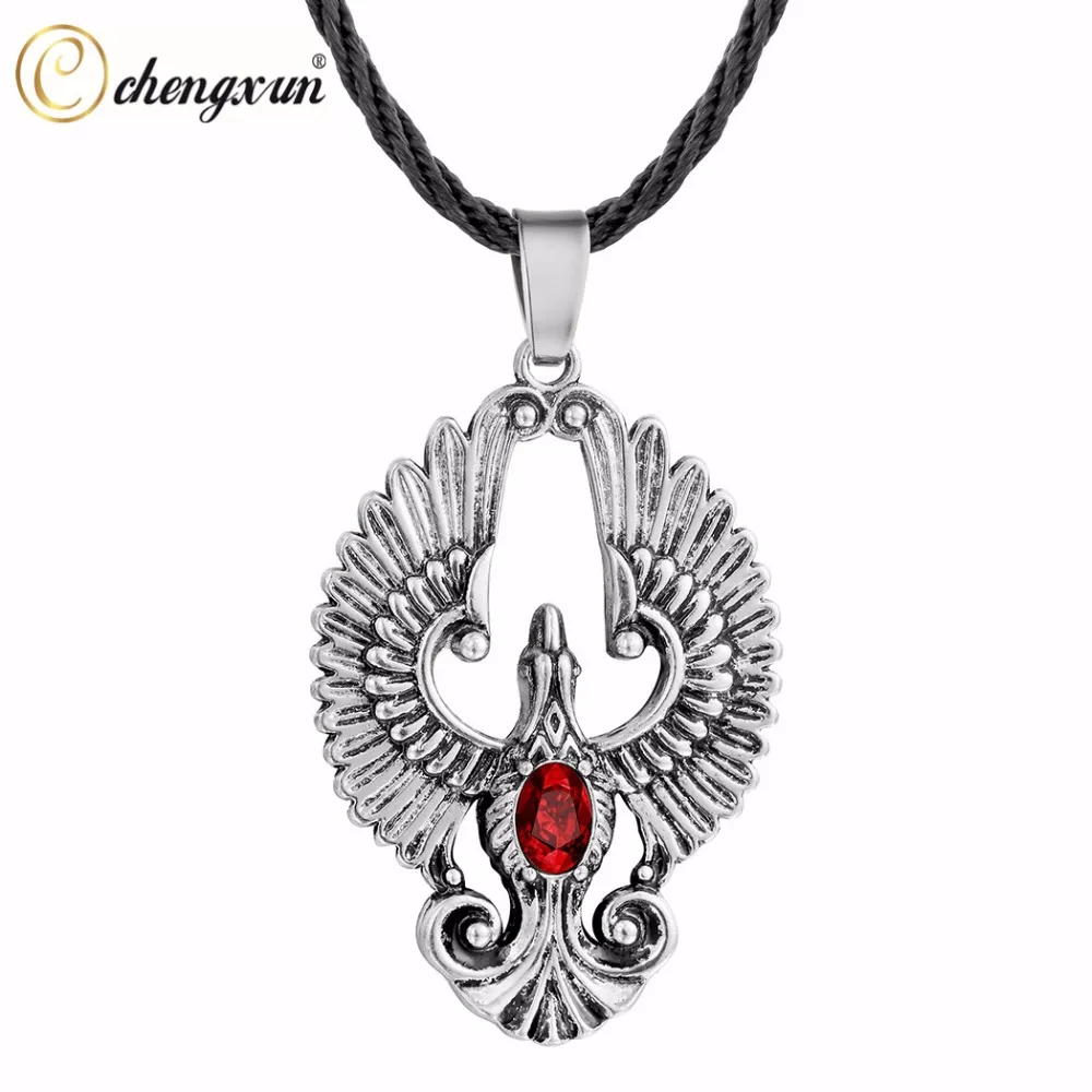 CHENGXUN Bijoux Talisman языческие ювелирные изделия Wiccan Орел Бог амулет чокер винтажное