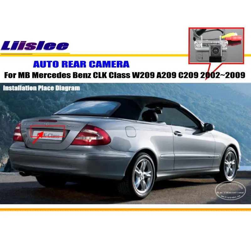 Автомобильная камера заднего вида для Mercedes Benz CLK Class W209 A209 C209 2002 ~ 2009 парковки NTST