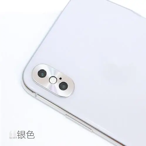 Silver Металлический чехол для объектива камеры заднего вида для Xiao mi 9 9SE, защитный круглый чехол для камеры, кольцевой бампер для Xiaom Note 7 K20 mi 9T - Цвет: Silver