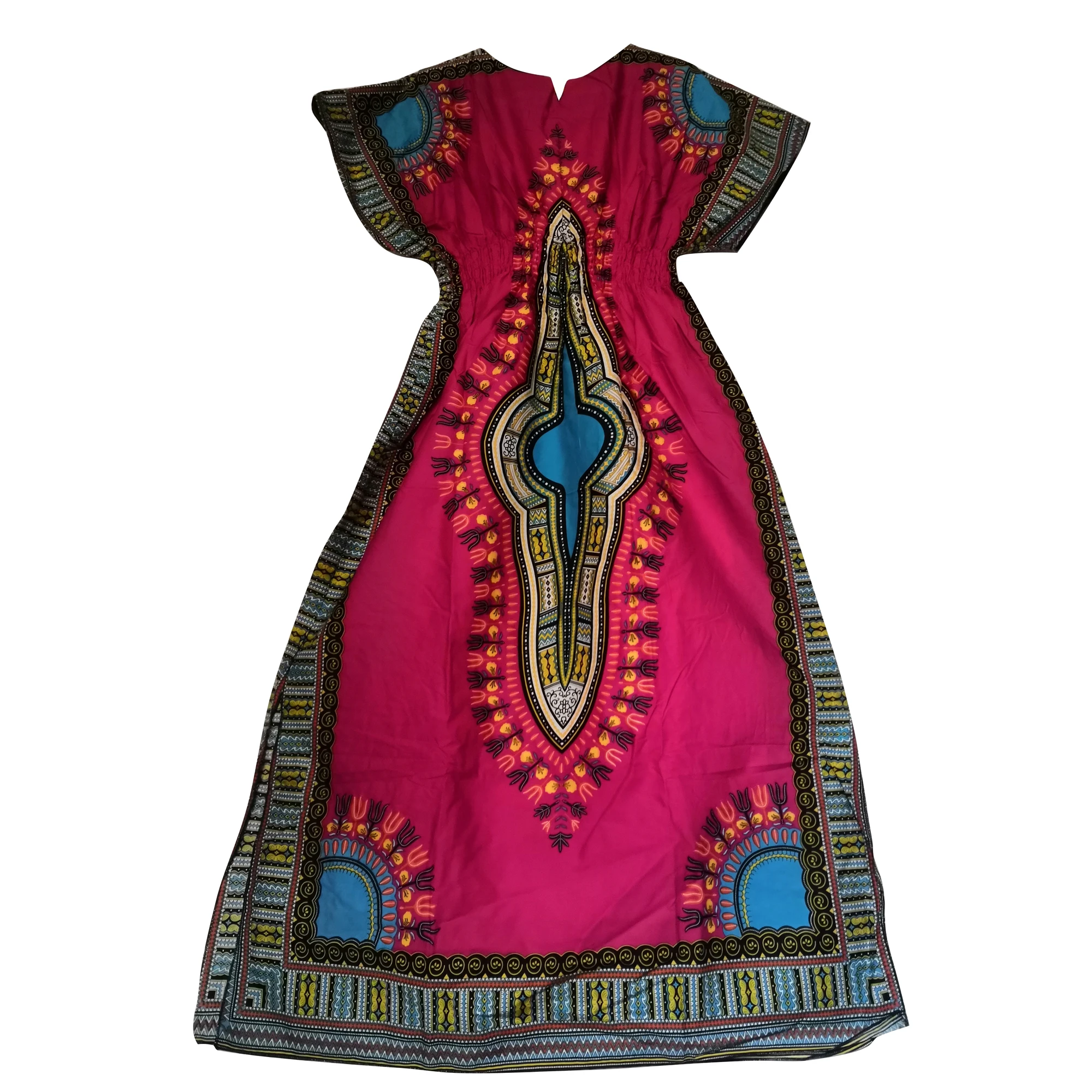 Dashikiage хлопок Африканский мода родной Анкара женское платье