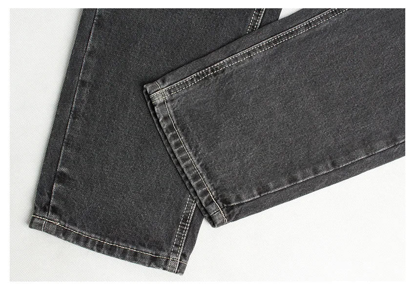 Женские прямые джинсы LOGAMI с высокой талией повседневные для женщин в стиле