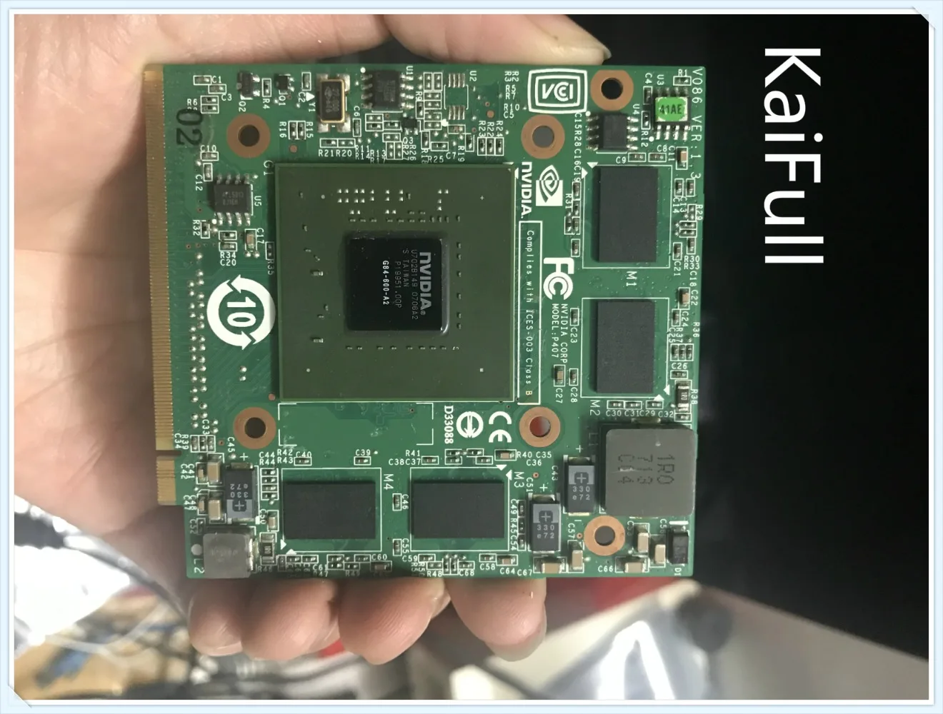 Для acer Aspire 5920G 5520 5520G 4520 7520G 7520 7720 G для nVidia Fo GeForce 8600M GT MXM IDDR2 256MB графическая видеокарта