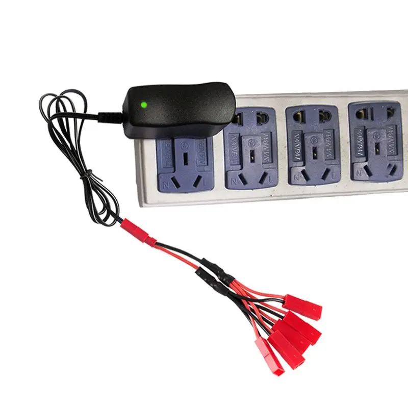 JST Plug 1 to 5 Charger Splitter 3.7V Lipo Battery Charging Cable Wire Cord For Wltoys V959 V222 V212 Helicopter Drone Accessori |