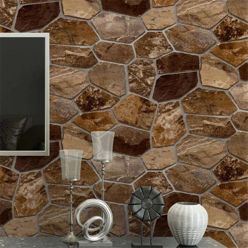 

3d обои Beibehang с имитацией камня, каменной стены в гостиную, спальню