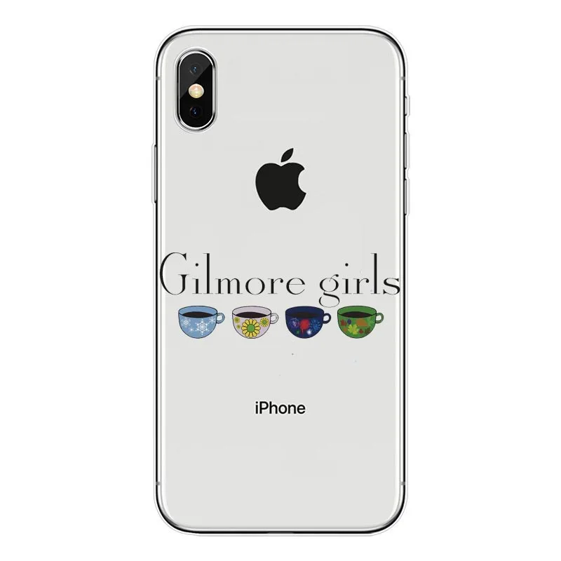 Gilmore Girls A Vida e Curta говорить Rapido Caixa Do Telefone Soft TPU Tampa Traseira para o iphone 8 7 6 4 Plus 5 X XR XS MAX|Сумки