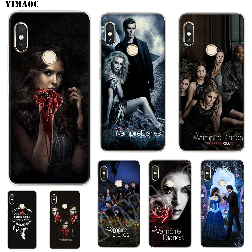 ТВ-чехол YIMAOC Дневники вампира для Xiaomi Redmi 6 4X 5A 4A S2 Note 4 5 Pro Plus Mi 8 9SE A2 A1 MiX 2S MAX 3 |