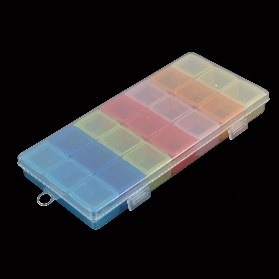 UXCELL Съемная 21 Щели Еженедельный Капсулы Таблетки Хранения Дело Box Многоцветный |