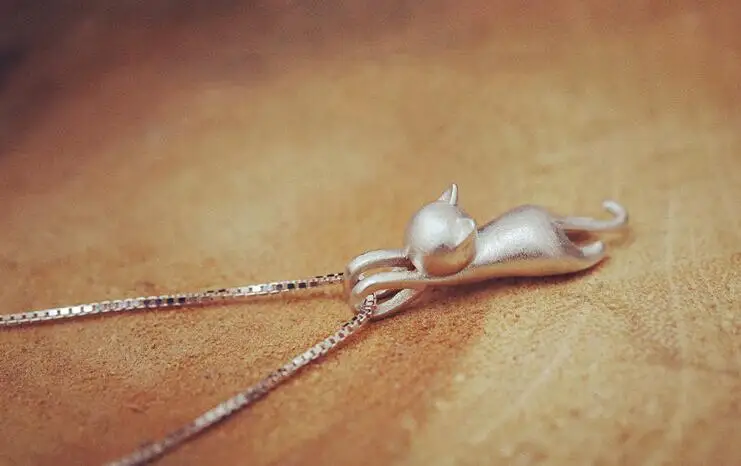 oly2u New Arrival Necklace Cute Animal Kitty Cat Necklaces & Pendants for Women SYXL004|pendants women|cat necklacefashion necklace |