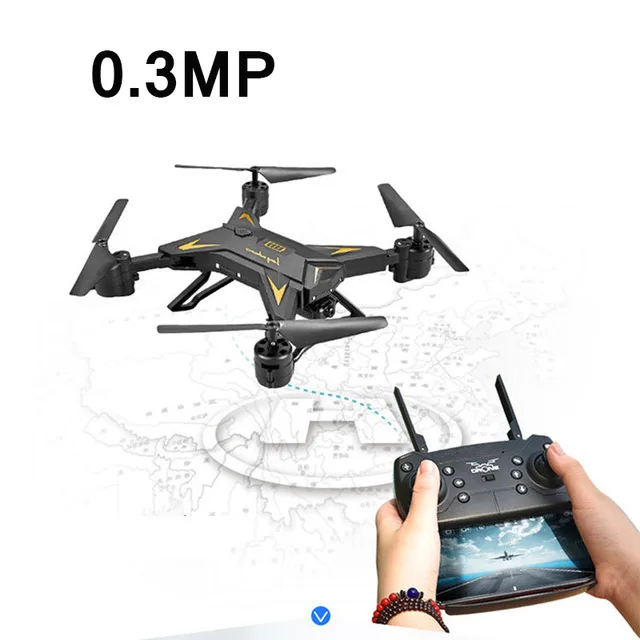 Красный Новое позиционирование четырехосный самолет с ДУ Дрон 1080 p HD камера для записи видео пульт дистанционного управления Вертолет Профессиональный беспилотник - Цвет: Красный