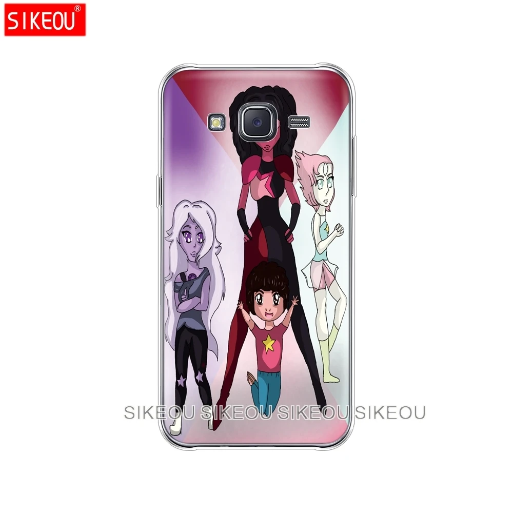 Силиконовый чехол для телефона Samsung Galaxy J1 J2 J3 J5 J7 MINI 2016 2015 prime crystal gems steven