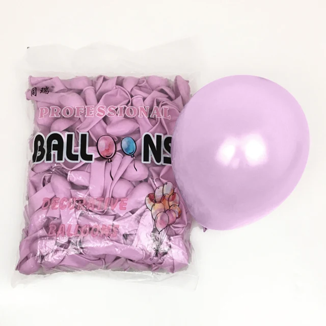 Light purple Цветные латексные шары Макарон 30 шт. 5 дюймов праздничные декоративные шары для дня рождения милые красочные подвесные украшения для вечеринки - Цвет: Light purple