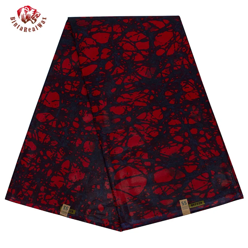 Анкара Африканский BintaReal печать на ткани по низкой цене ткань новый Bintarealwax