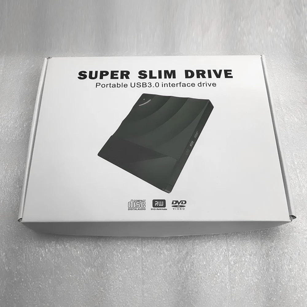 USB3.0 DVD RW горелки внешний драйвер Tablet Портативный для Mac OS PC Ultra Slim | Компьютеры и